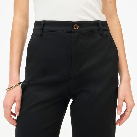 J.Crew Factory Tall wide-leg chino pant T14 - Picture 2 of 4